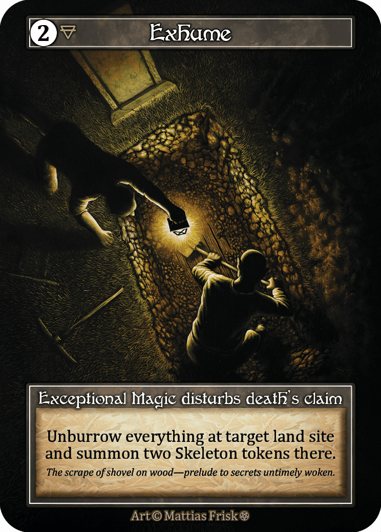 Exhume