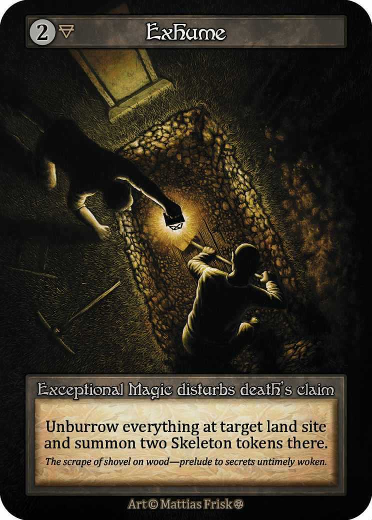 Exhume