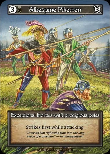 Albespine Pikemen