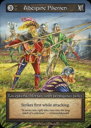 Albespine Pikemen