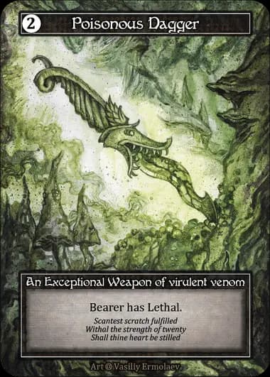Poisonous Dagger