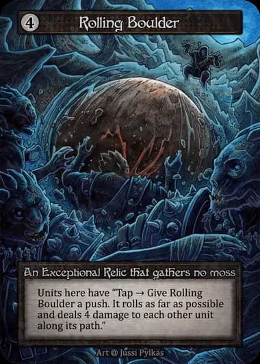 Rolling Boulder