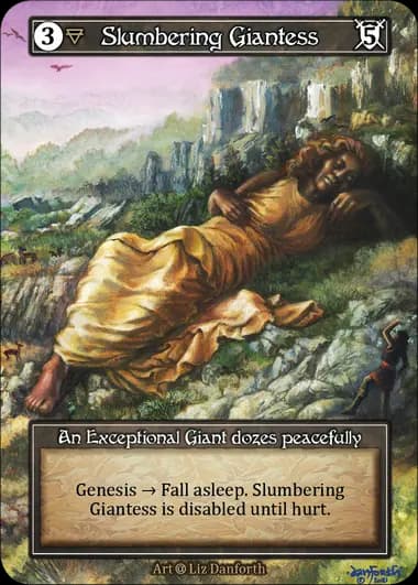 Slumbering Giantess