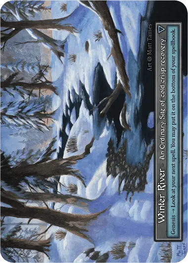 Winter River