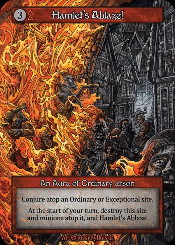 Hamlet's Ablaze!