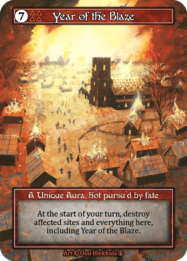Year of the Blaze