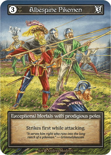 Albespine Pikemen