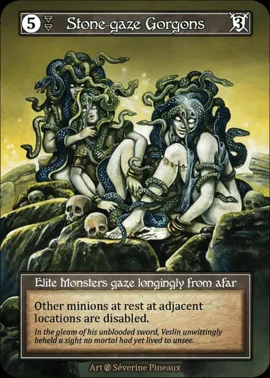 Stone-gaze Gorgons