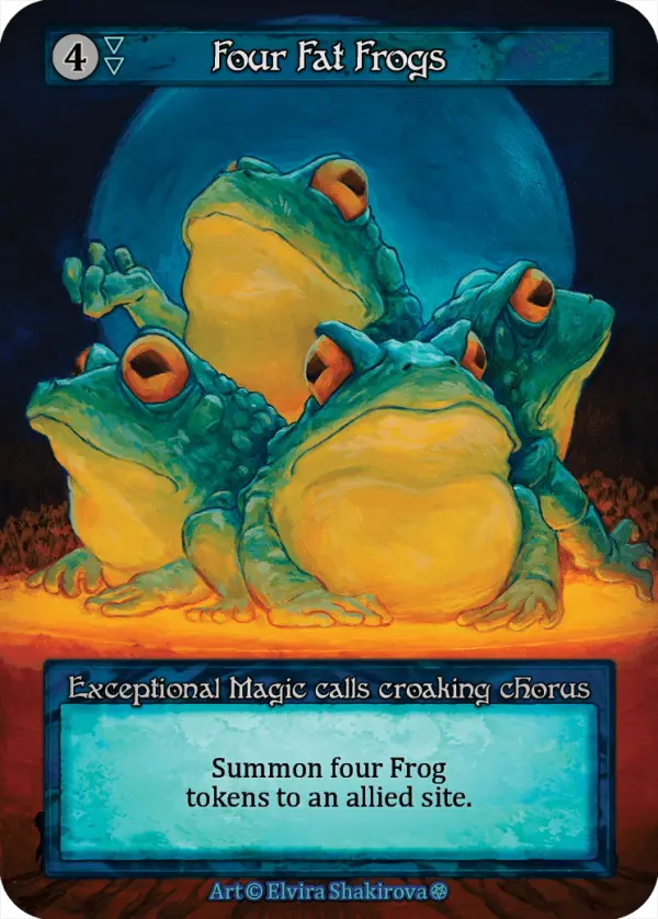 Four Fat Frogs