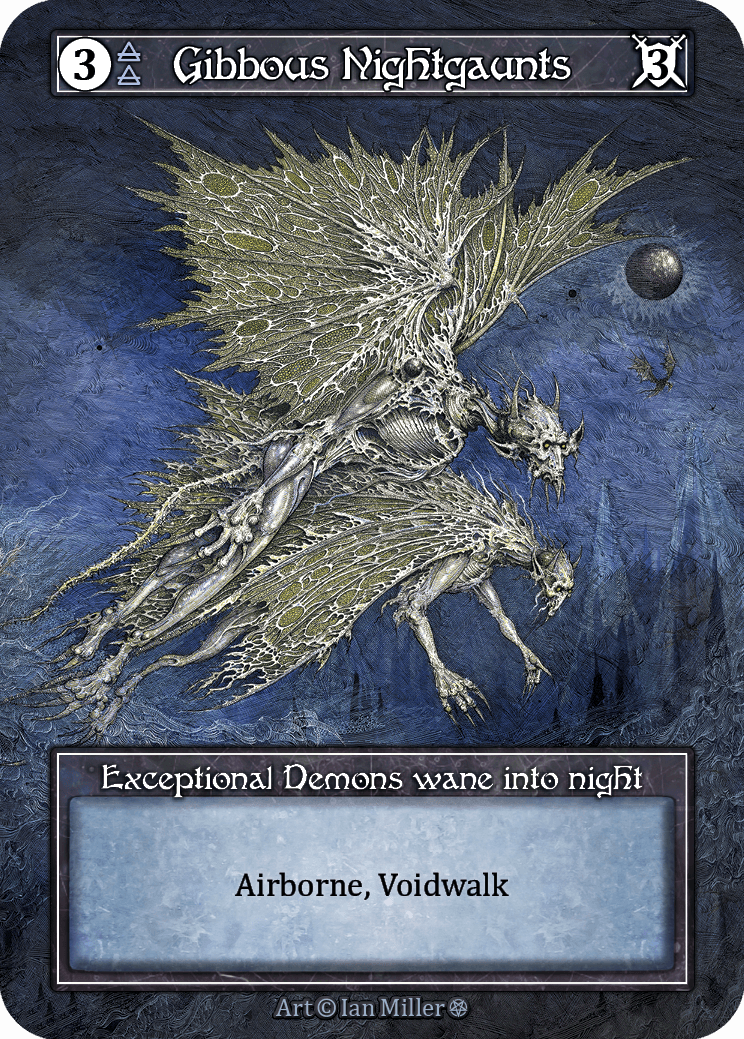 Gibbous Nightgaunts