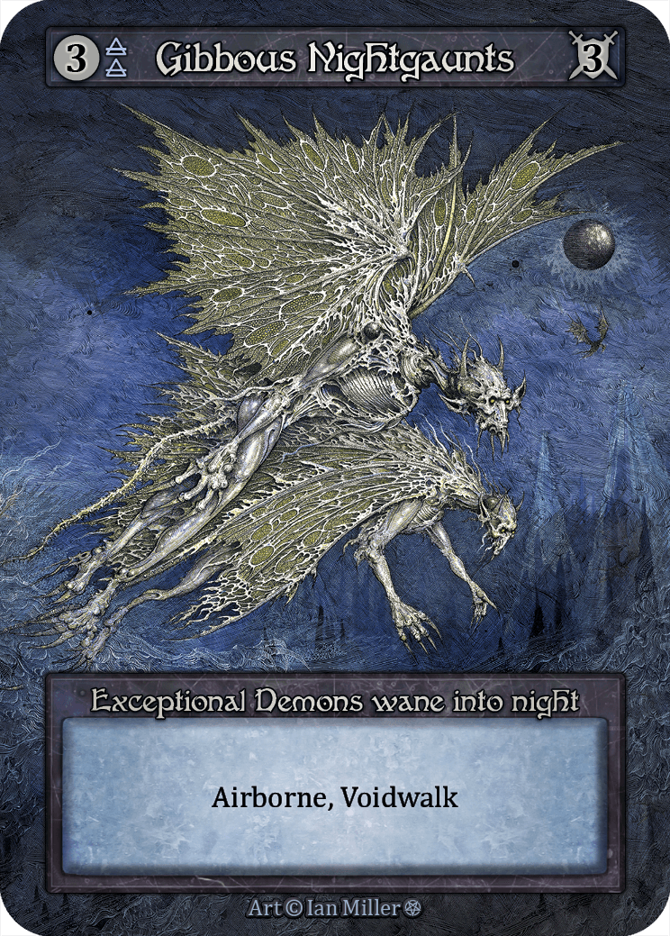 Gibbous Nightgaunts