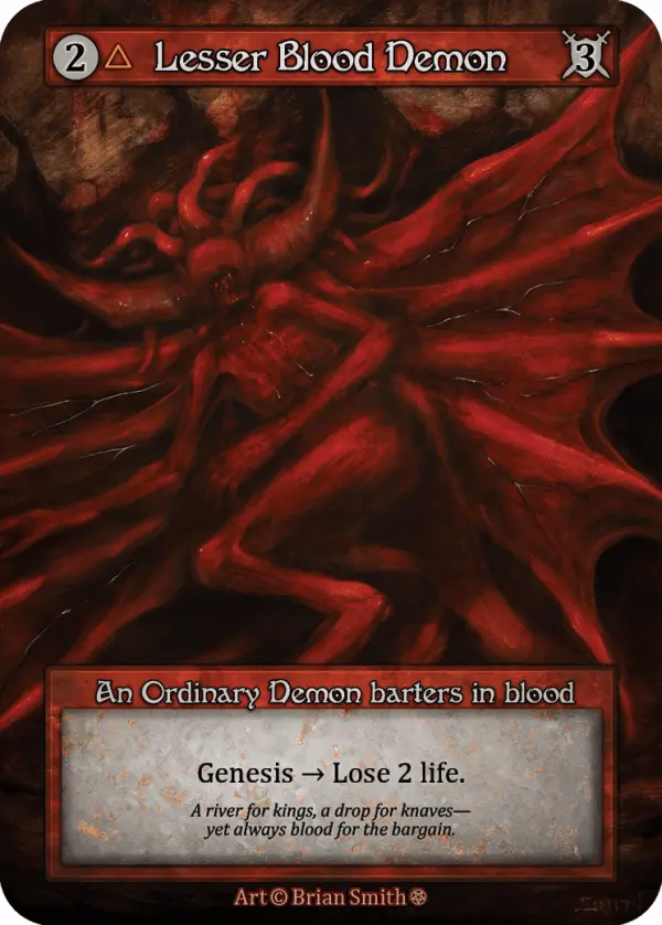Lesser Blood Demon